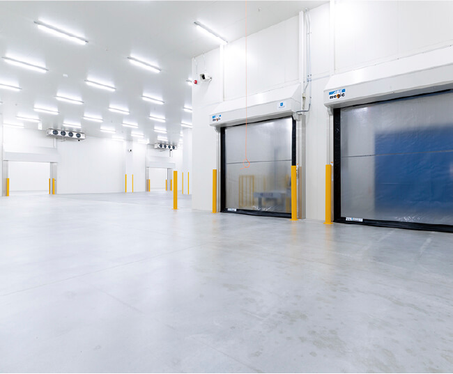 冷凍・冷蔵出荷対応